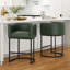 Tabouret rembourré à hauteur de comptoir avec structure en métal-1679196808-1699321834