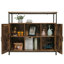 Buffet, armoire de cuisine avec tablettes réglables-511114573