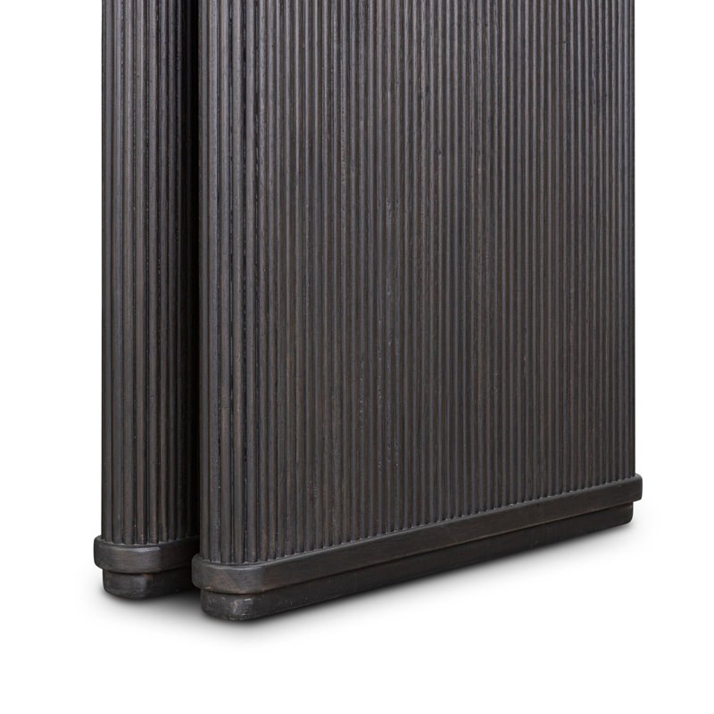 Weston Rotating Desk-Black Parawood