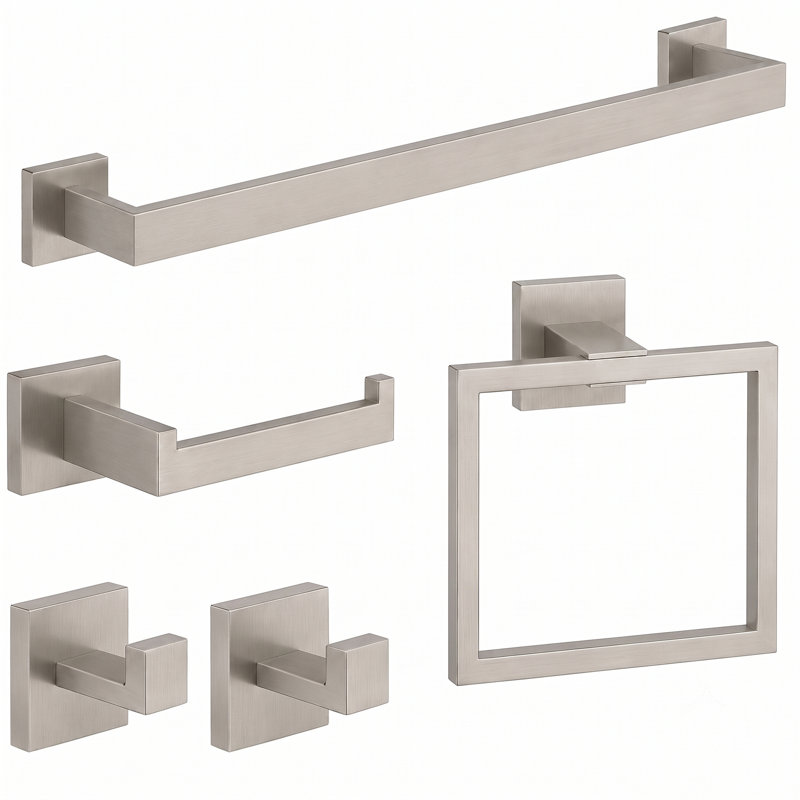5 - Piece Bathroom Hardware Set