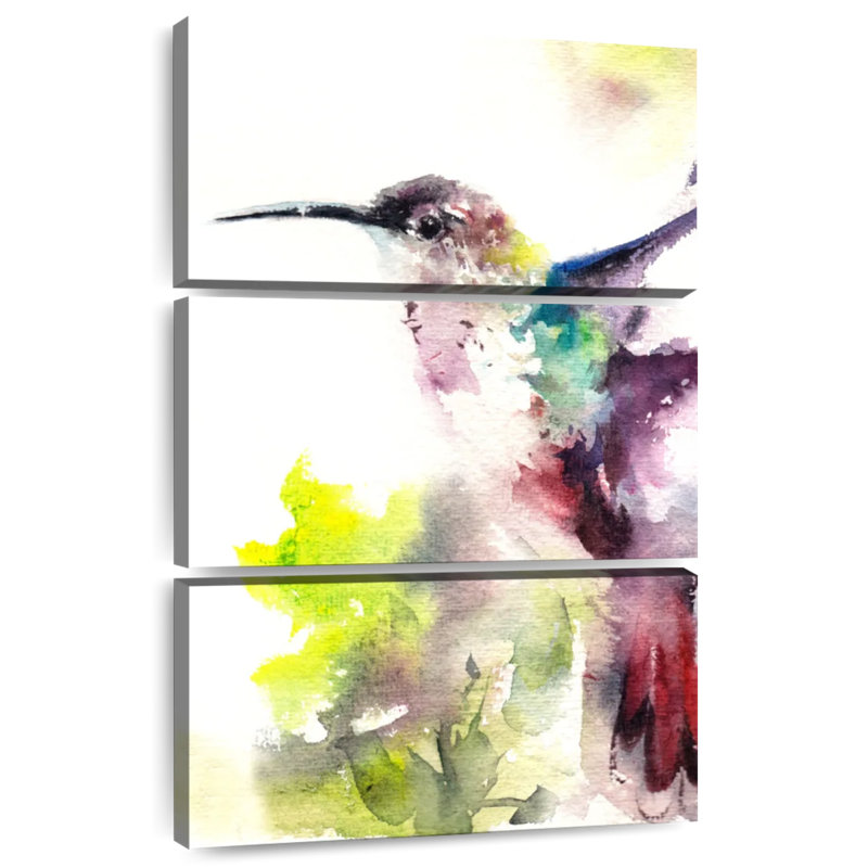 Brampt Hummingbird Hues, 32" H x 20" W