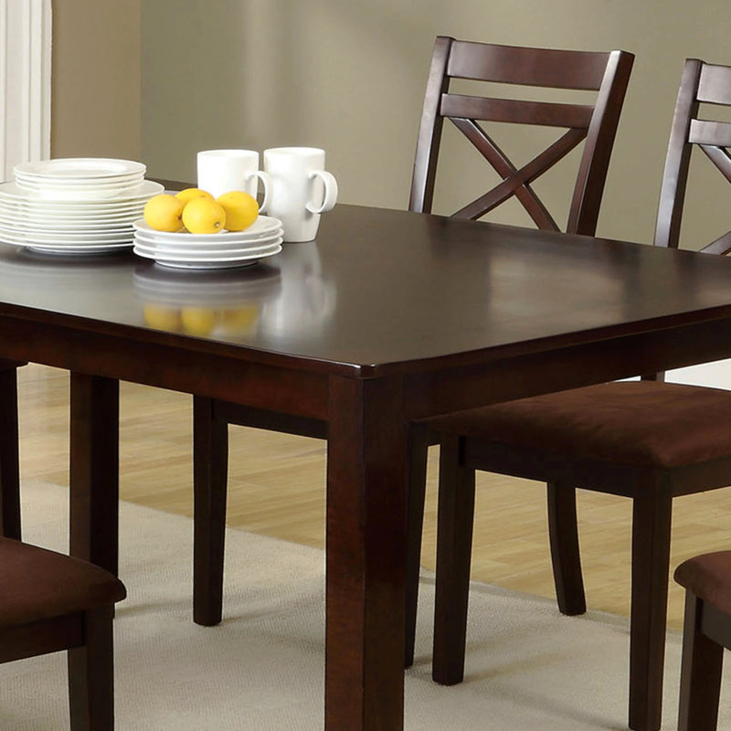 Ensemble de table de salle à manger 7 pièces Transitional Style