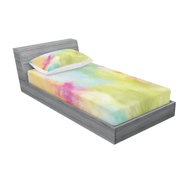Microfiber Sheet Set, Twin Sheet Set with Fitted Sheet
