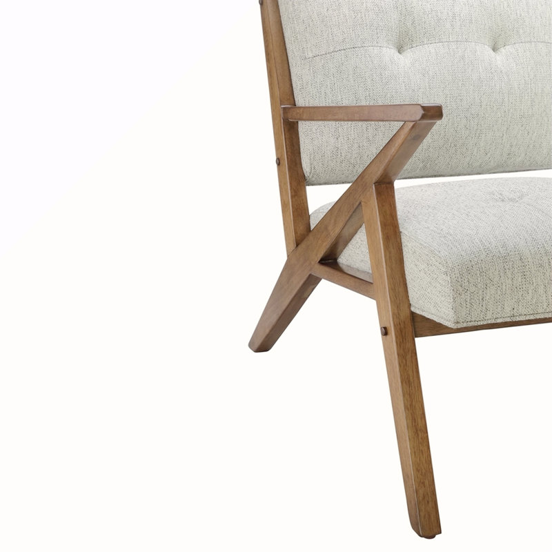 Fauteuil d'appoint capitonné