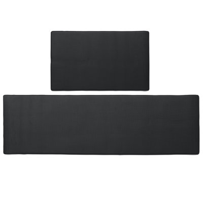 Tapis de cuisine moderne antidérapant 2 pièces