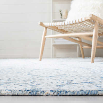Metro Hand Tufted Indian Wool And Cotton With Latex Oriental Rug