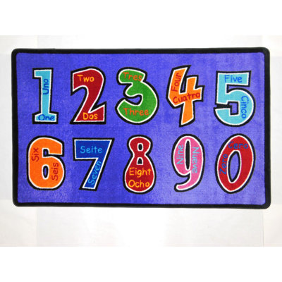 Tapis violet Harrietstown Numero Uno