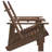 Pittsburg Solid Wood Adirondack Chair with Table-605692126