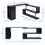 Poste de travail rotatif d'angle Modernhome