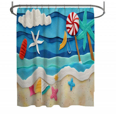 Chares Shower Curtain
