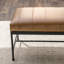 Banc en cuir Madeleine