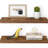 Miami Floating Shelves Set with Invisible Wall Mount Brackets-126282452-126284542