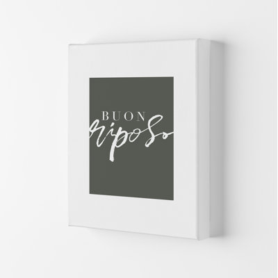 Buon Riposo - Print