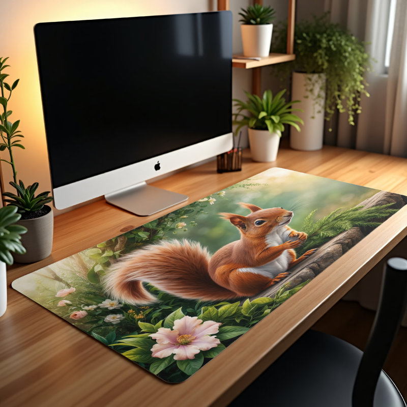 Polyester Desk Pad, 31.5x15.5