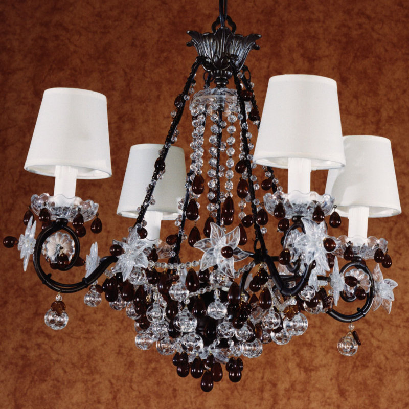Decoteau 4 - Light Shaded Chandelier