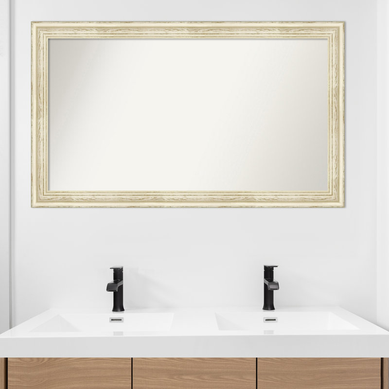 Miroir mural pour salle de bain Country, Rectangle, H 26,5 po x l 44,5 po