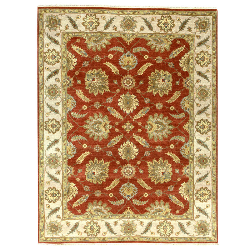 Handmade Wool Oriental Area Rug