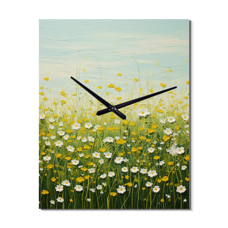 Horloge murale Buttercups, Médium