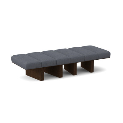 Banc rembourré Oblique
