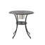 Bistro 3 pièces avec seau à glace - Mobilier d'extérieur en aluminium coulé cuivré