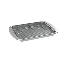 Oster Baker's Glee 13 in. x 9.6 in. Stainless Steel Cookie Sheet