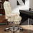 Office Chair, Big And Tall Executive Office Chair With Footrest, Leather Computer Chair, Ergonomic Reclining Chair High Back