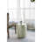 14x14x18" Accent Stool with Striped Pattern