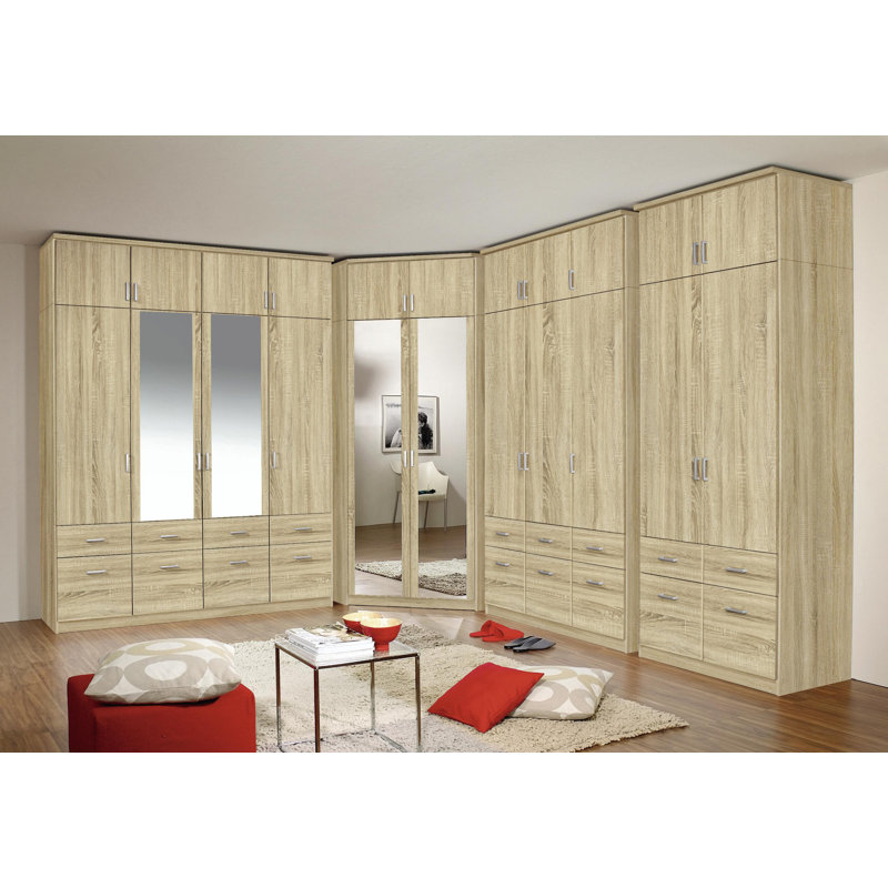 Aromas 181cm Wide Wardrobe Attachment, Sonoma Oak