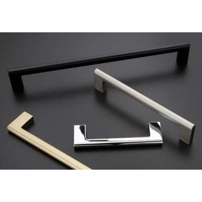 Vail 4" Polished Gold Bar Pull