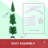 7ft Pencil Christmas Tree