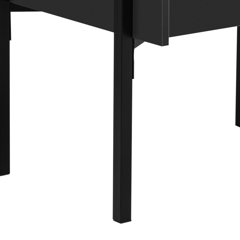 18.3'' W Nightstand, Black