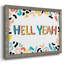 "90s phrases l'enfer ouais III", reproduction d'art sur toile-779610773-779610767