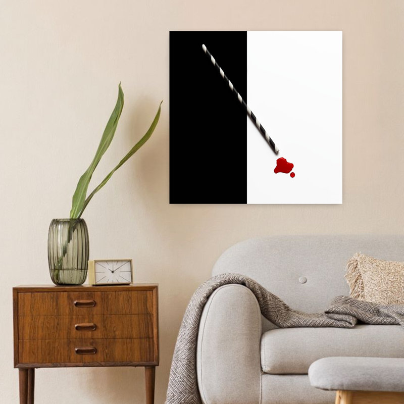 Art contemporain, art contemporain abstrait, H 24 po x l 24 po