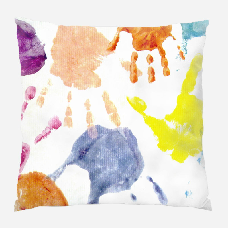 Housse et insert de coussin carré Heloise, Microsuède, Intérieur
