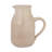Cream & Plum Reactive Glaze Stoneware Pitcher