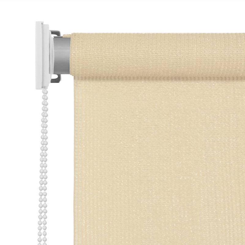 Store à enroulement à enroulement avec cordon de traction, Crème, crème, L 78,7 po x L 90,6 po
