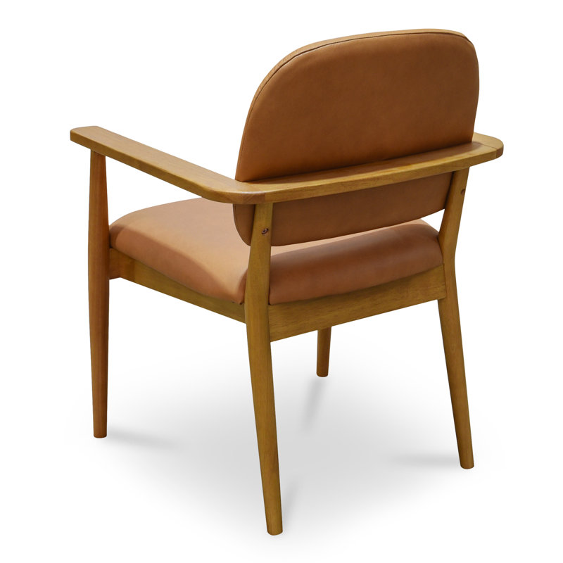 Norrie Dining Chair Cream, Brown