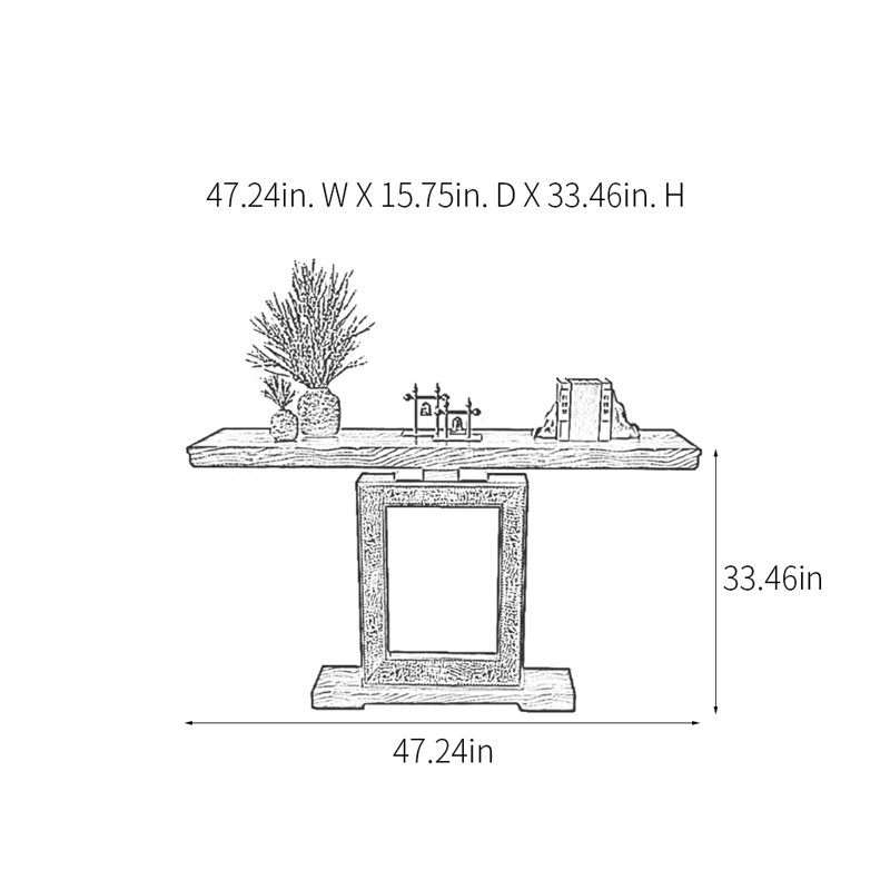 Console Modern Minimalist Luxury