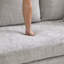 Canapé-causeuse moderne 3 places en chenille-284849811