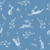 Springtime for Bunnies 33' L x 20.5" W  Wallpaper Roll