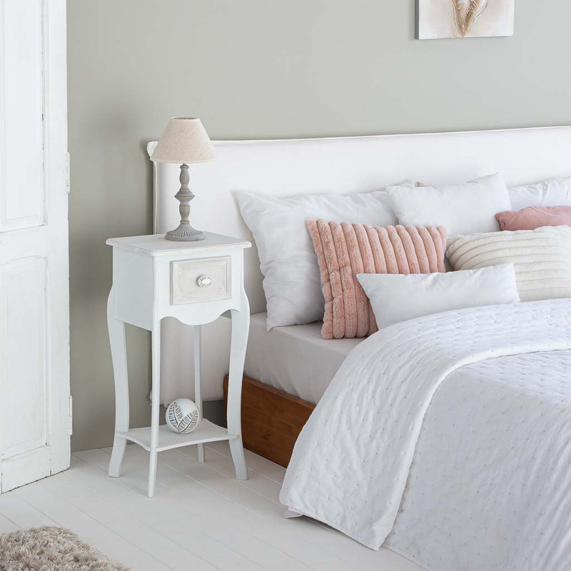 Lorie 34 cm W Bedside Table