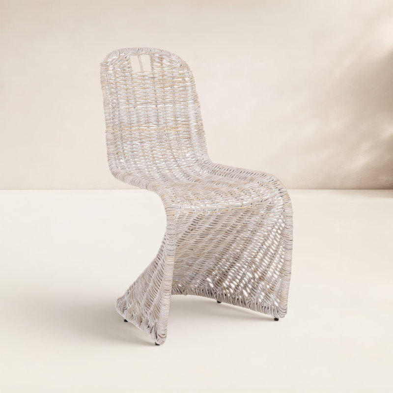 Chaise d'extérieur Celeste, Blanchies