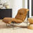 Lewis 25.20'' W Genuine Leather Upholstered Accent Lounge Chair-73402009