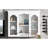 Bathroom Wall Mounted , White, Adjustable Shelving For Storage Aggregator, Shelving, Large Capacity