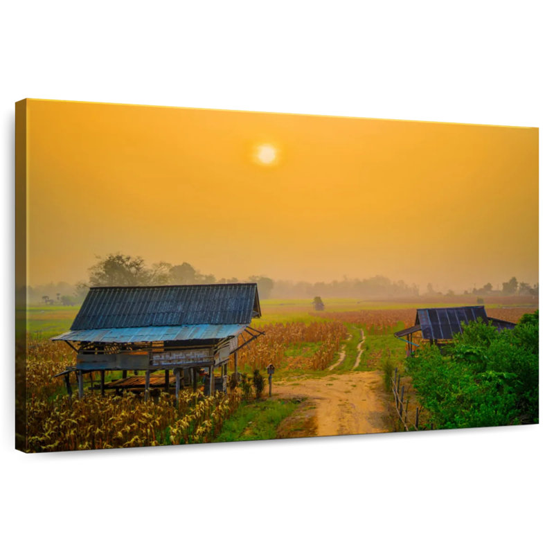 Alvord, coucher de soleil en Thaïlande, H 8 po x l 12 po