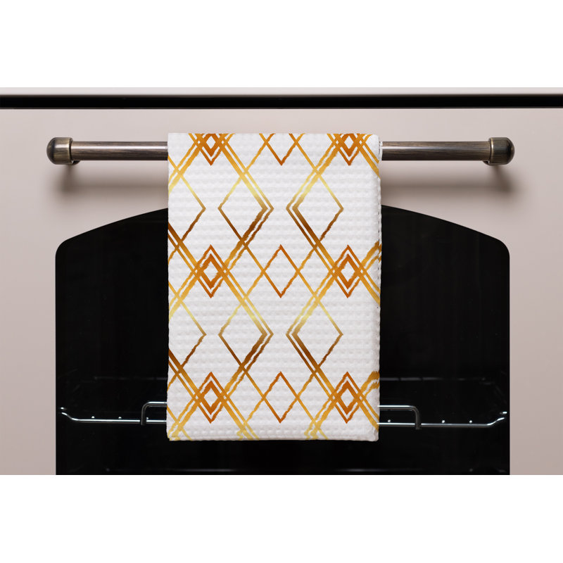 Cotton Waffle Tea Towel Kitchen Towel