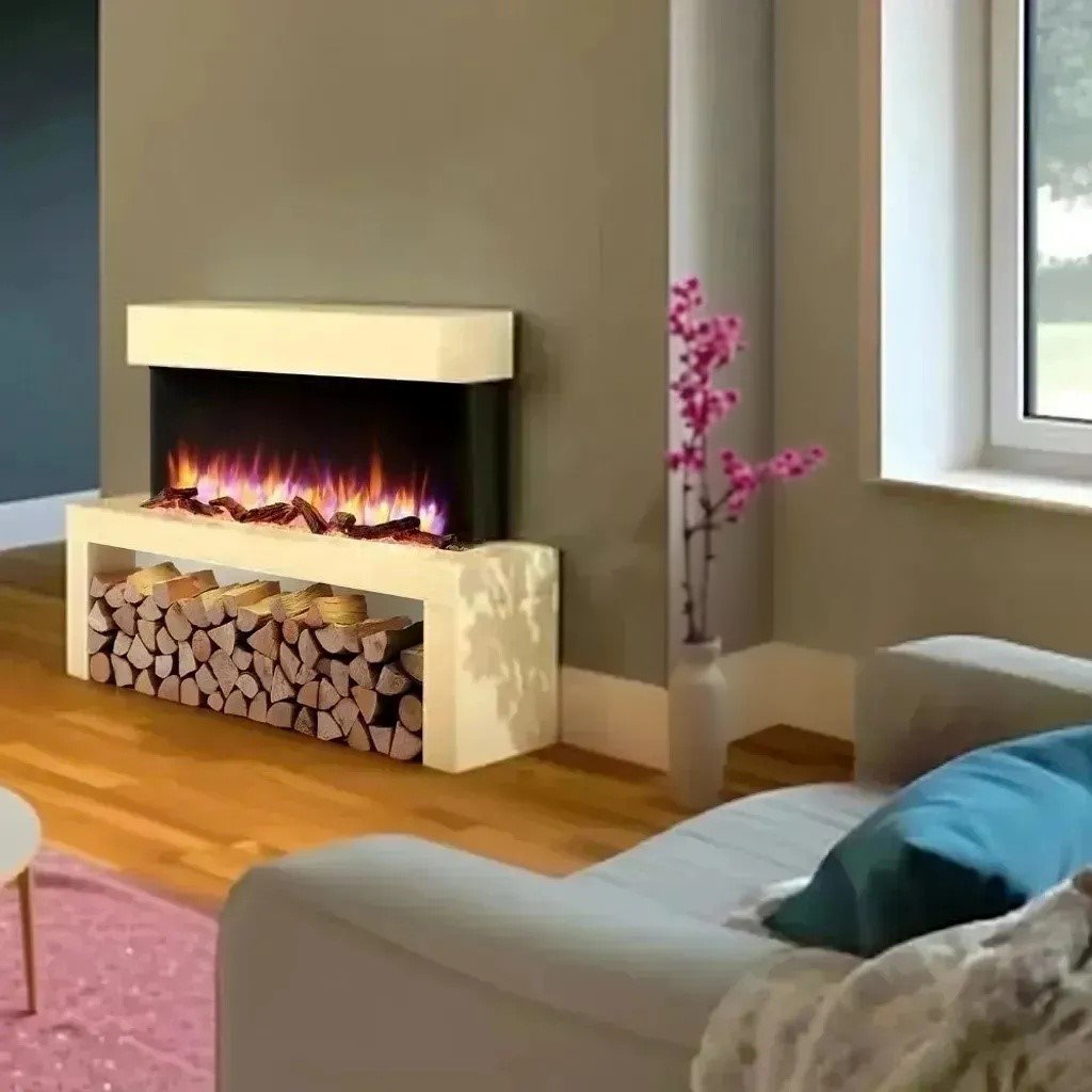 Carlton Castleton Fires & Fireplaces 120Cm W Electric Fire