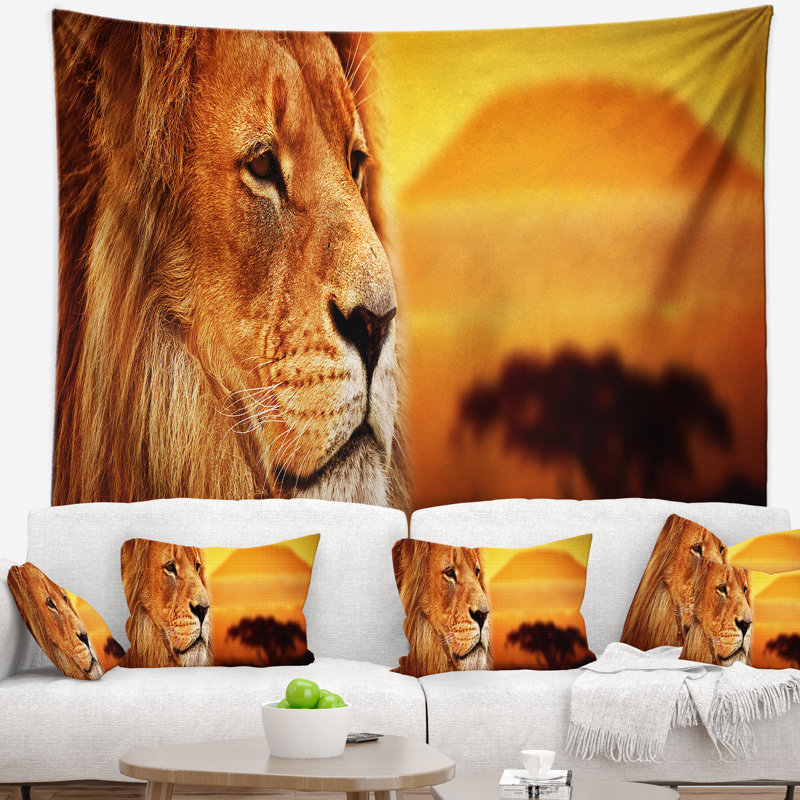 Polyester Tapestry, 78" H x 92" W