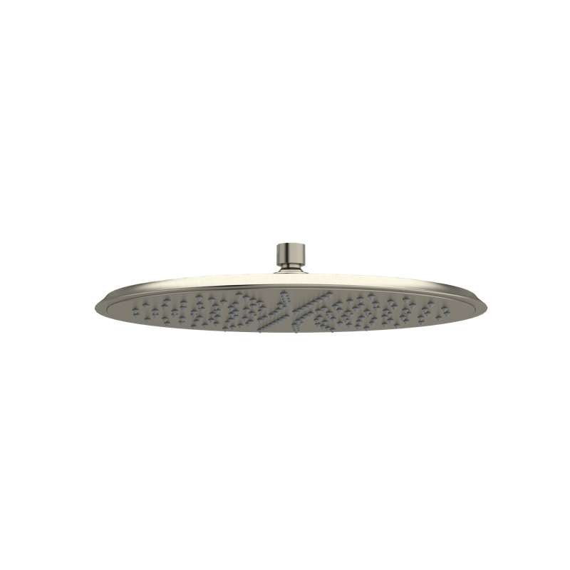 Rain Fixed Shower Head, Brushed Nickel