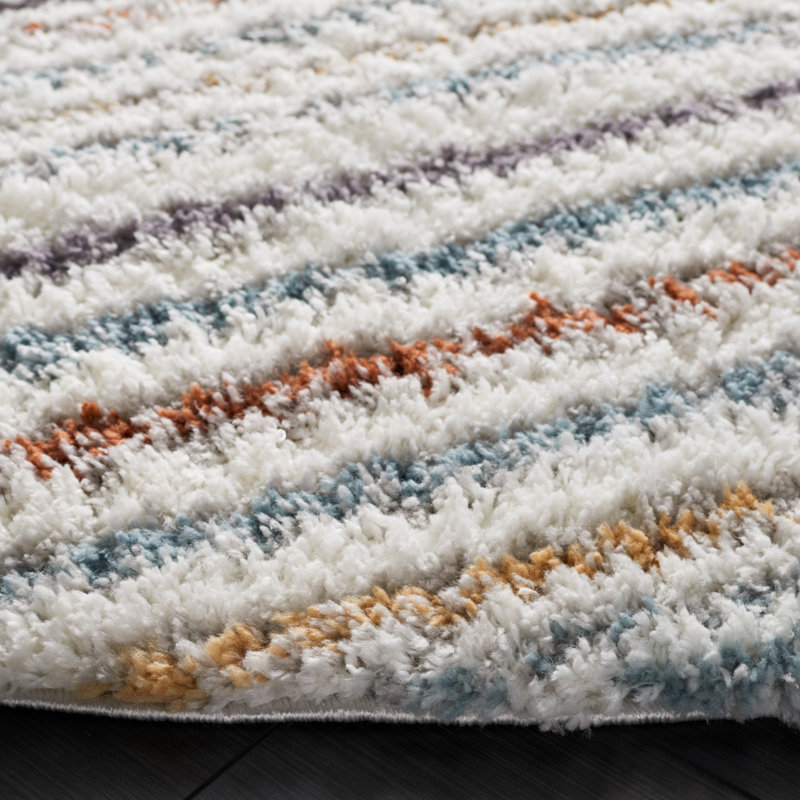Joubruwn Performance Striped Rug, Runner 2'3" x 8'
